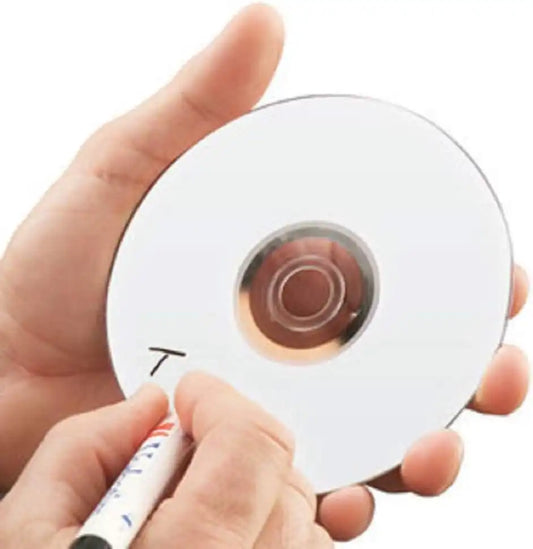 Verbatim CD-R Blank Discs 700MB 80 Minutes 52x Recordable Disc for Data and Music with Blank White Surface - 100 Pack Spindle