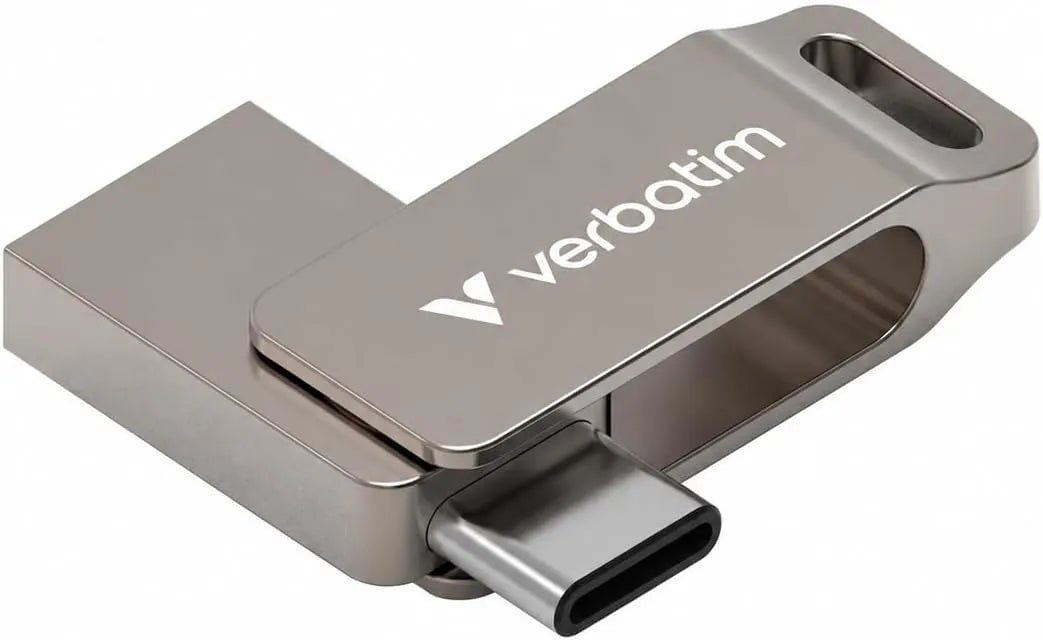 Verbatim 16GB Dual USB 3.2 Gen 1 Flash Drive, USB-C & USB-A