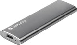 Verbatim Vx500 480GB External SSD, USB 3.1 Gen 2, 500MB/s, Graphite