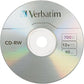 Verbatim CD-RW 700MB 2X-12X Rewritable Media Disc - 25 Pack Spindle