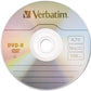Verbatim DVD-R Blank Discs AZO Dye 4.7GB 16X Recordable Disc - 100 Pack Spindle,Silver