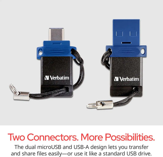 Verbatim USB-C Store 'n' Go Dual USB Flash Drive