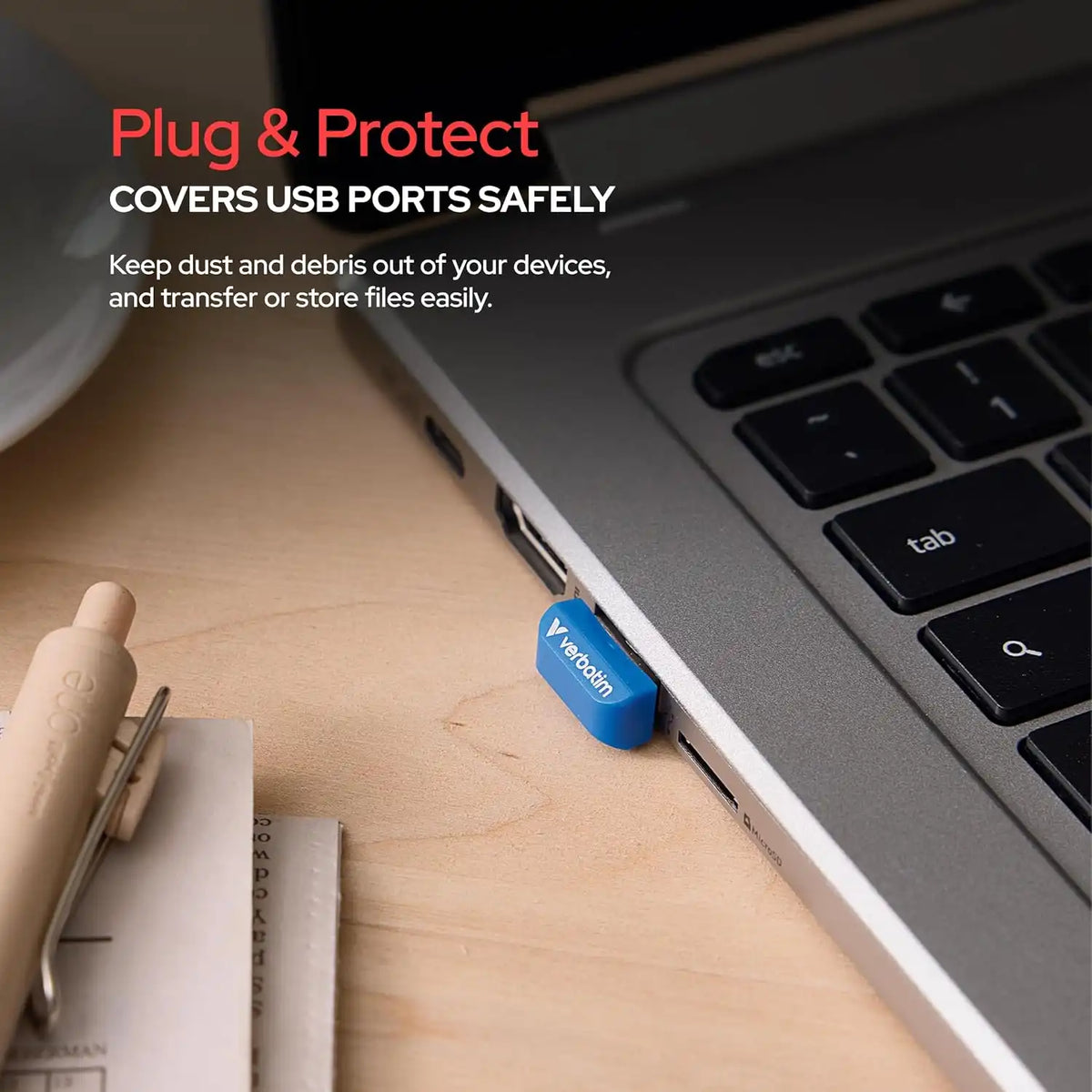Verbatim 128GB USB Drive Store 'n' Stay Nano USB 3.2 Gen 1 Flash Drive